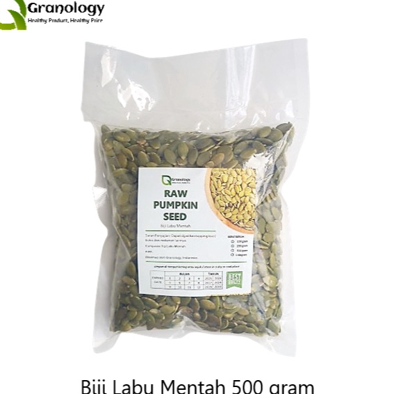 

BELI SEKARANG RAW Biji Labu Mentah Raw Pumpkin Seed 5 gram