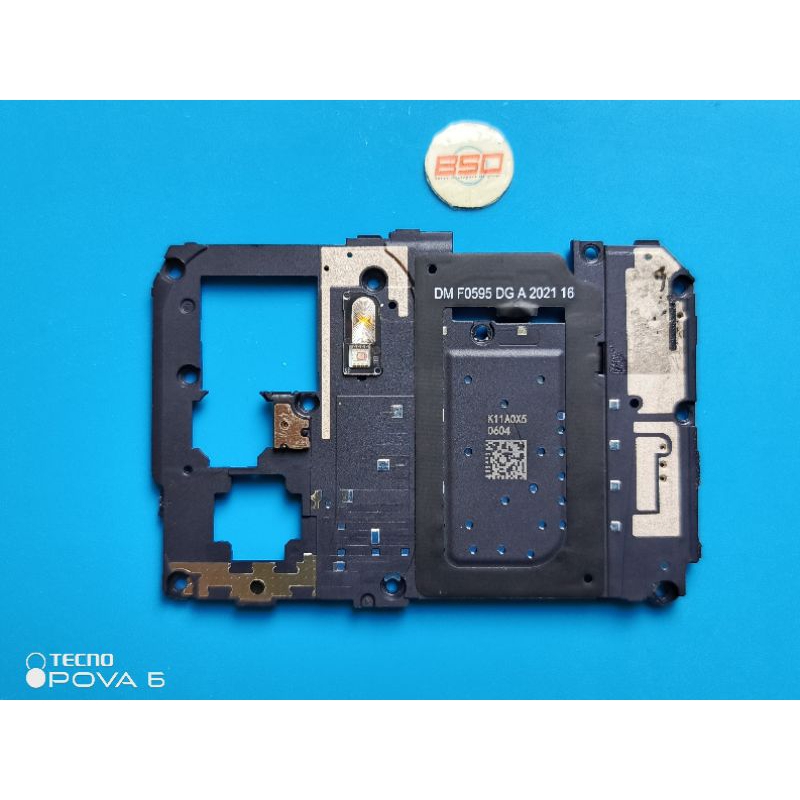 NFC Tutup Mesin Atas Lampu Flash Poco Pocophone F3 5G Original Copotan