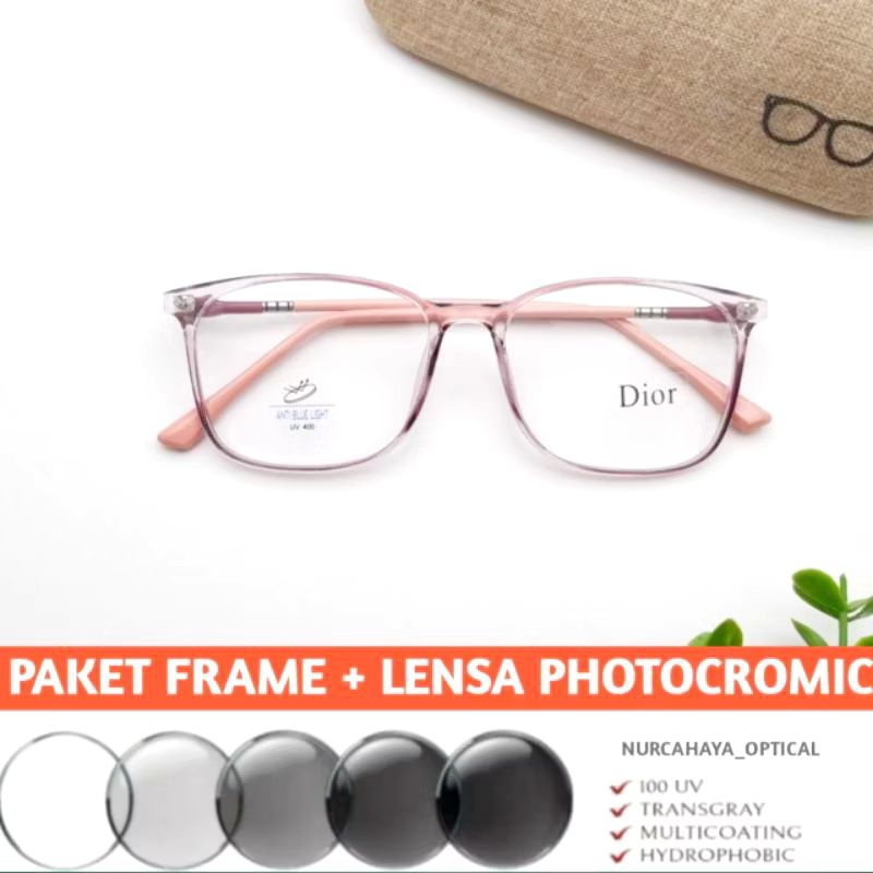 Kacamata minus kacamata normal frame cewe cowok