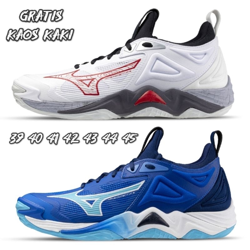 Mizuno Momentum 3 Low Grade Ori / Sepatu Volly Mizuno / Mizuno Wave Momentum 2 Low
