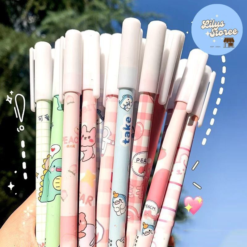 

✨LS✨Pulpen Gel Tinta Bisa Dihapus/ Pulpan Ajaib Karakter Lucu