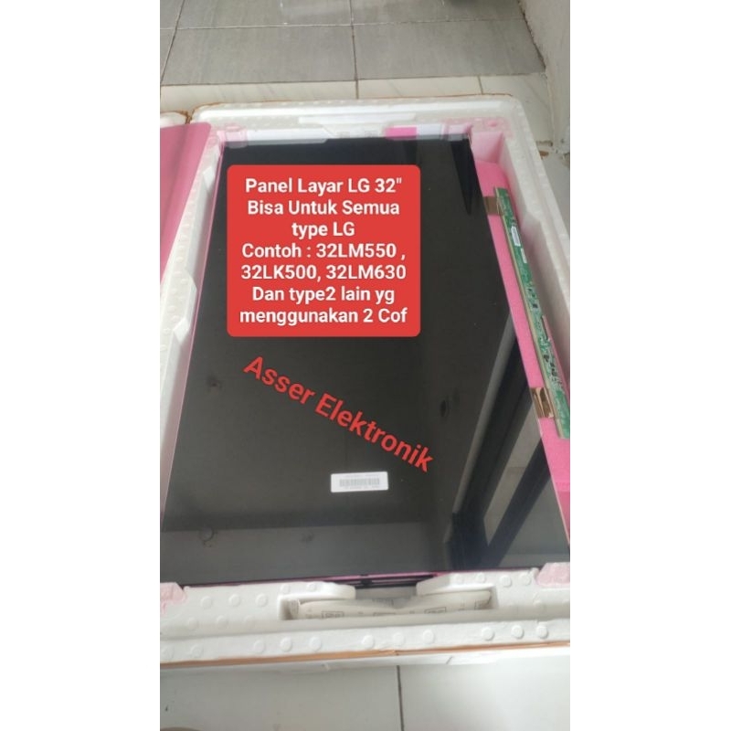 Panel Layar 32 Inch untuk LG, Samsung smart Type Baru