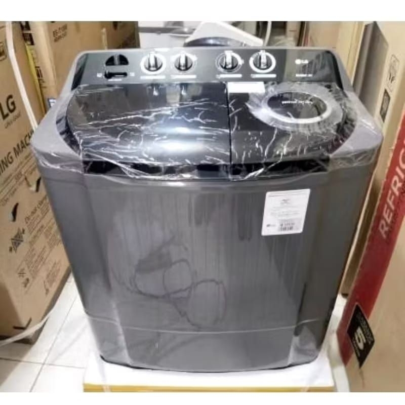 LG MESIN CUCI 2 TABUNG 18 KG 18 KG P1800RTM P 1800RTM P1800RTM
