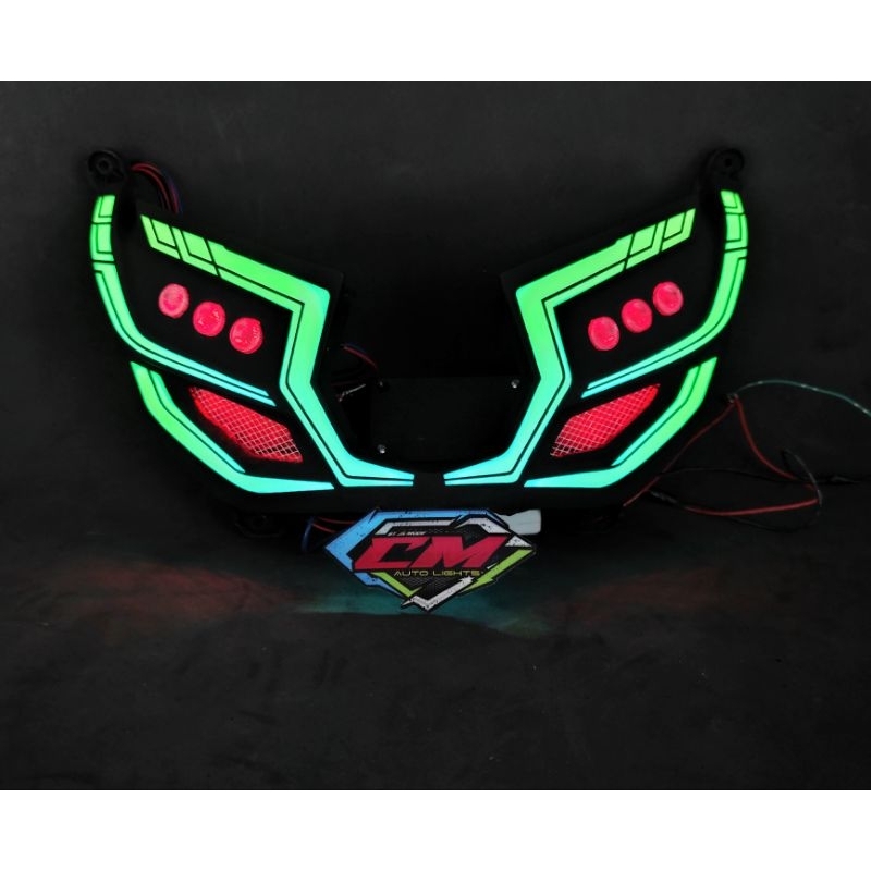 LAMPU ALIS DRL LAZY EYES BILED NMAX NEW 2020-2024 ARKILIK RAPI ALIS NMAX NEW ALIS LAZY NMAX