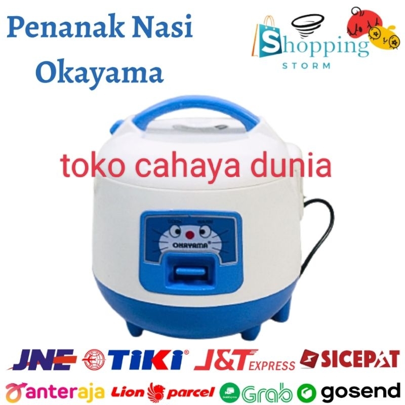 HOT PRODUCT OKAYAMA MAGIC COM MINI 1.2 LITER MURAH OK-105