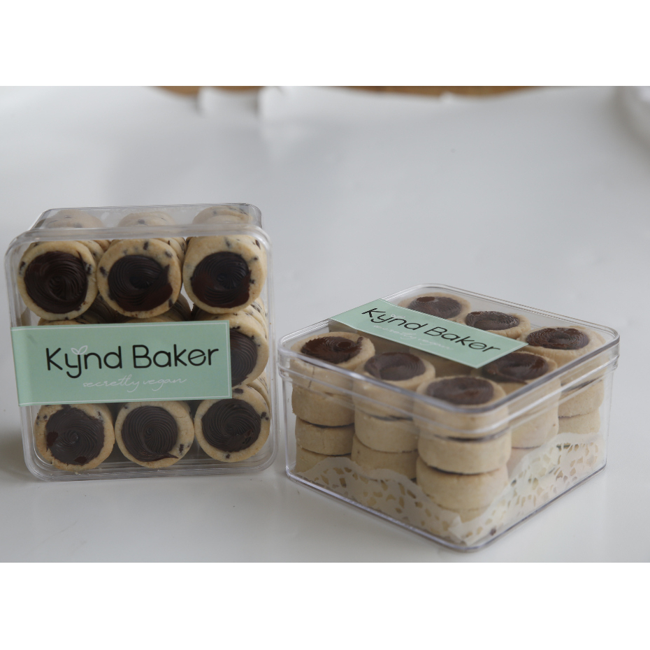 

KYND BAKER Nutella Cookies Plant Based Vegan Vegetarian