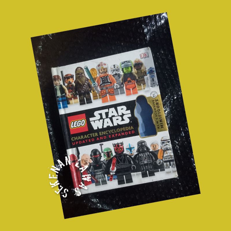 Buku Lego Star Wars Character Encyclopedia / Tanpa Minifigure (Cek Deskripsi)