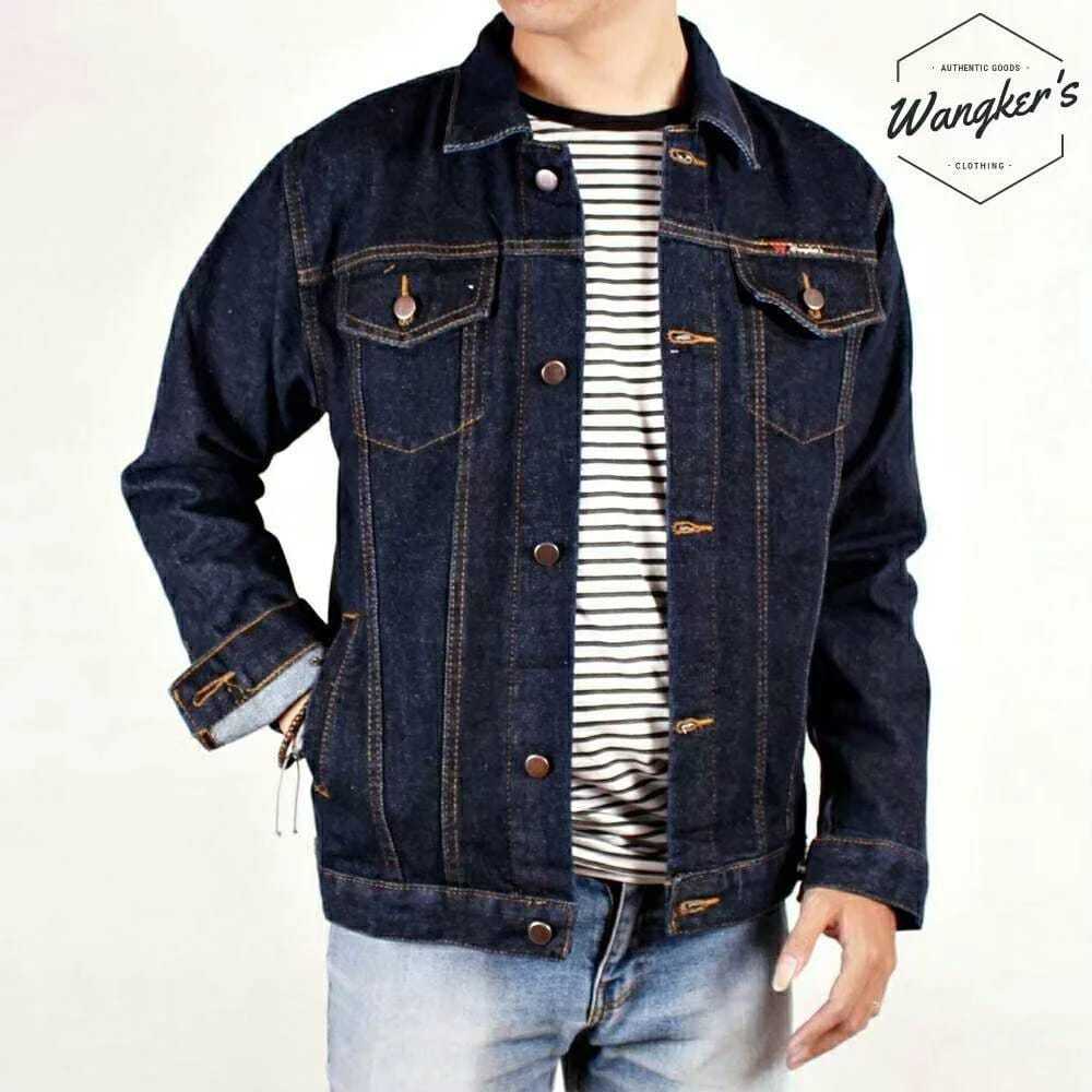 Jaket Jeans Denim Pria Sandwash / Jaket Jeans Pria Sandwash Black / Jaket Jeans Premium / Jaket Jean