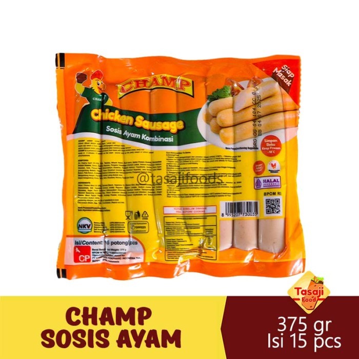 

Champ Sosis Ayam Chicken Sausage 150gr/375gr/500gr