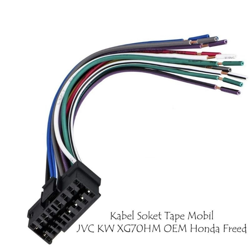 SOKET HEAD UNIT JVC OLD FOR JVC KW XG70HM Honda Freed