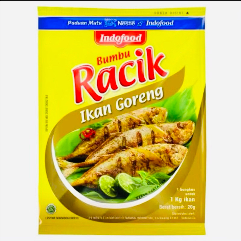

racik bumbu ikan goreng