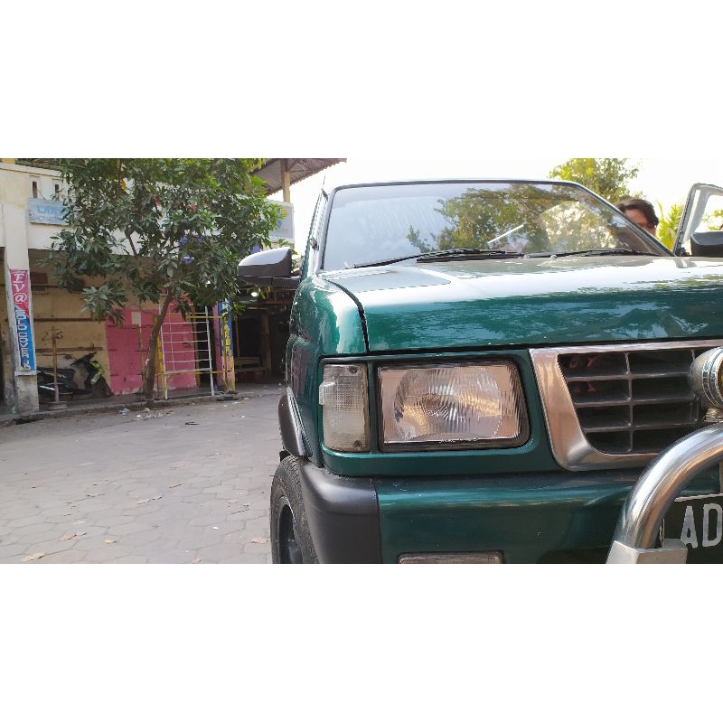 Sepasang Spion Mobil Manual dengan Sein LED Model Besar Cocok untuk Calya Brio Rush Kijang Panther K