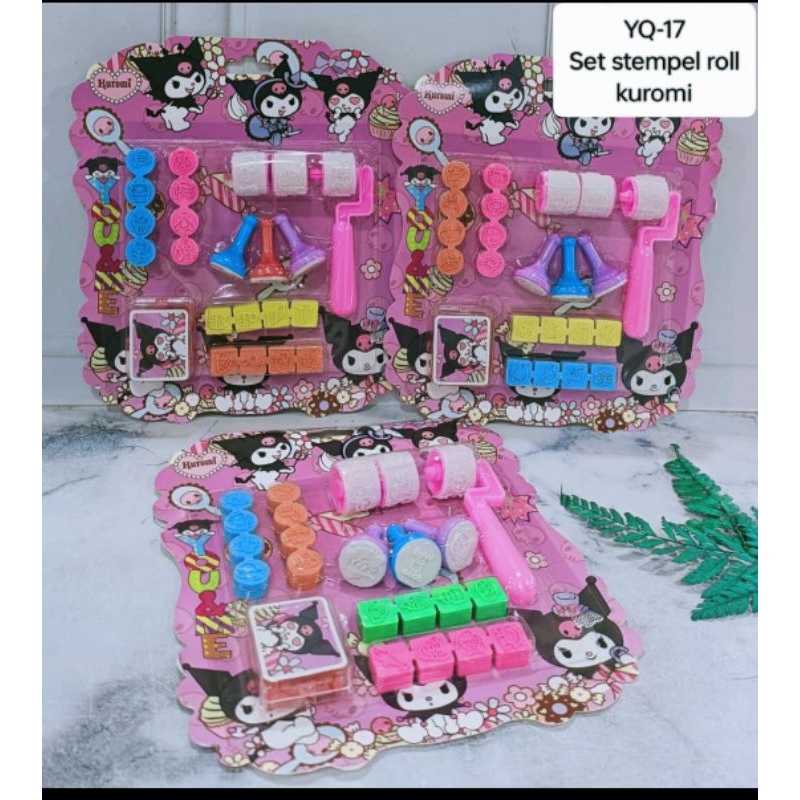 

set stempel mainan yQ 17