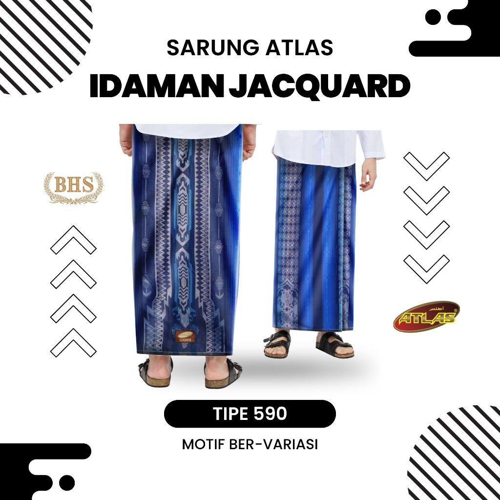 SARUNG ATLAS IDAMAN JACQUARD