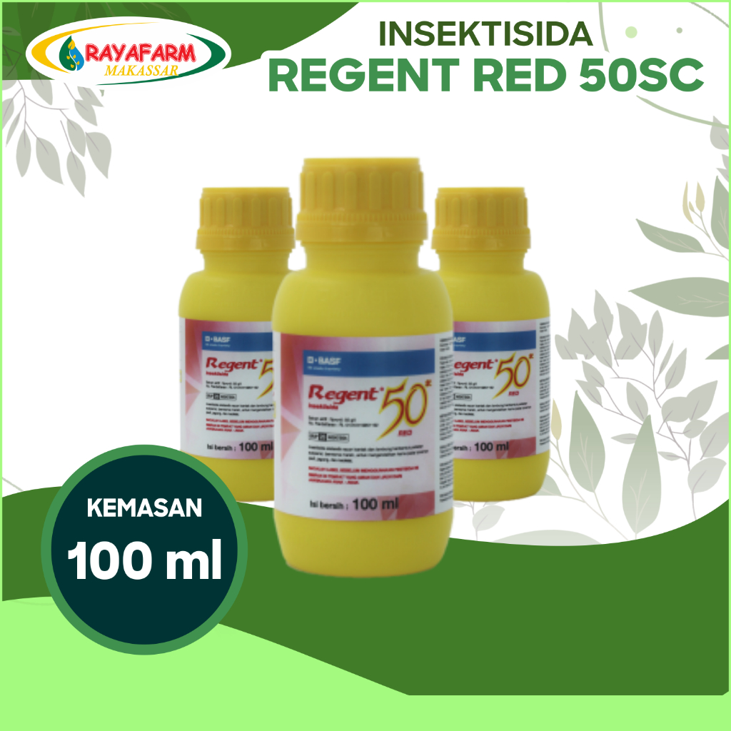 Pestisida Insektisida Regent Red 50sc 100ml