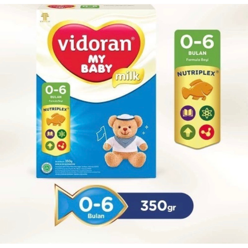 Susu Vidoran My Baby MILK 0–6 Bulan 350Gr/575Gr