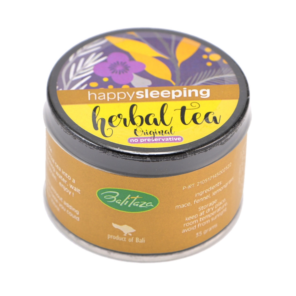 

Balitaza Happy Sleeping Tea 35gr 5Teapot /small can - Balitaza Teh