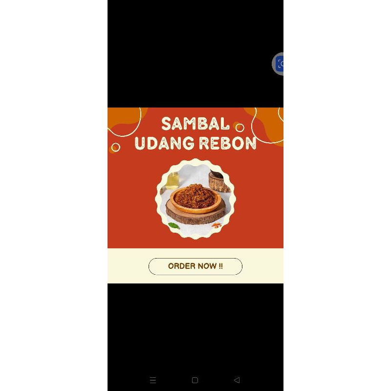 

Sambel Udang Rebon