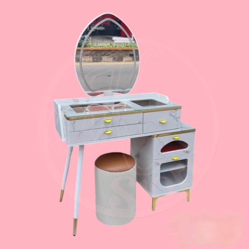 Meja Rias + Meja Rias + Meja Rias Lampu Sensor + Meja Rias Lampu Paking Kayu )