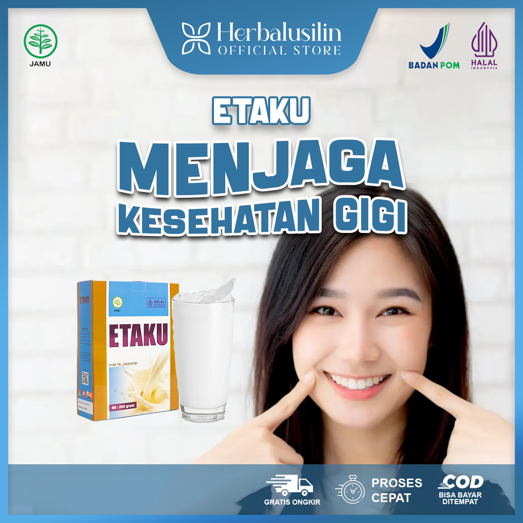 

Herbalusilin - Etaku Susu Kambing Asli 100% Menjaga Kesahatan Gigi