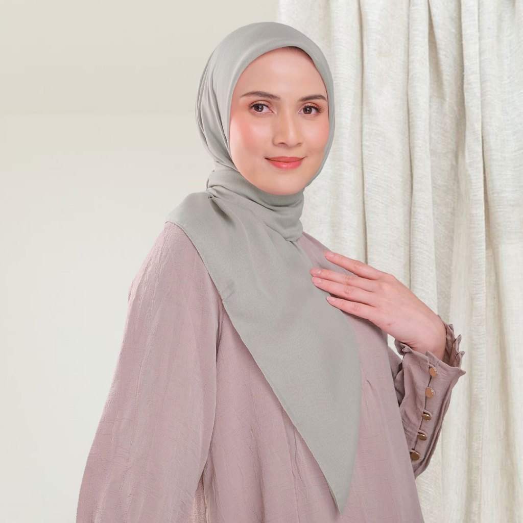 DOA - Aleesha Scarf - Silver Green