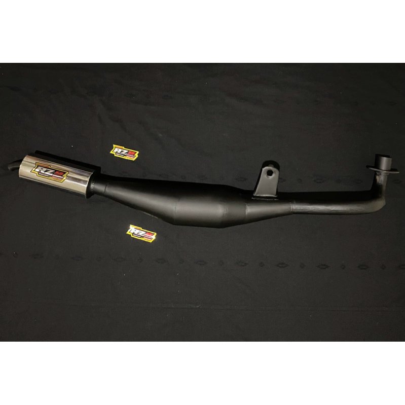 KNALPOT RACING PNP MOTOR RC BRAVO MODEL STANDAR RACING HITAM
