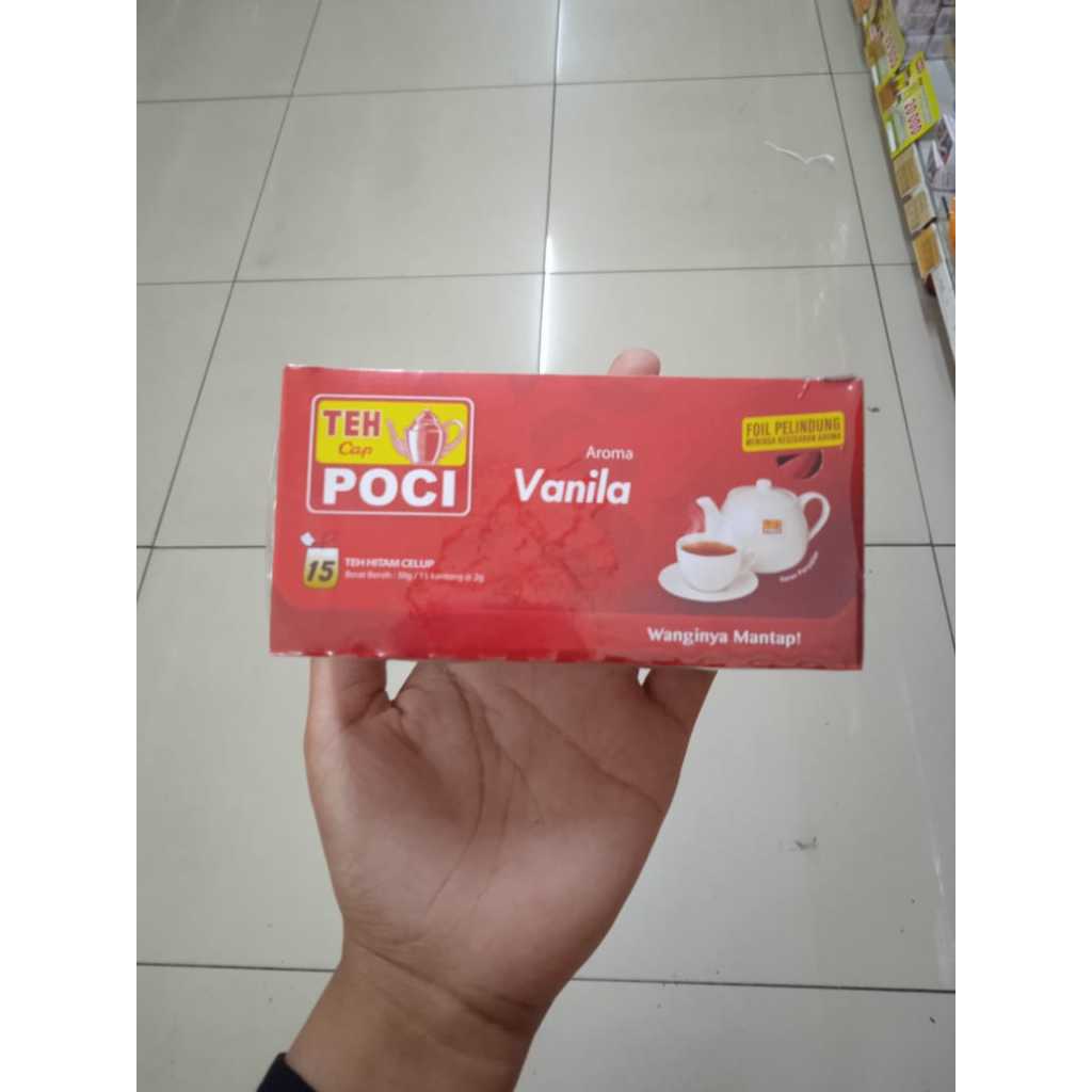 

Teh Poci Celup Wangi Asli Vanila 15s