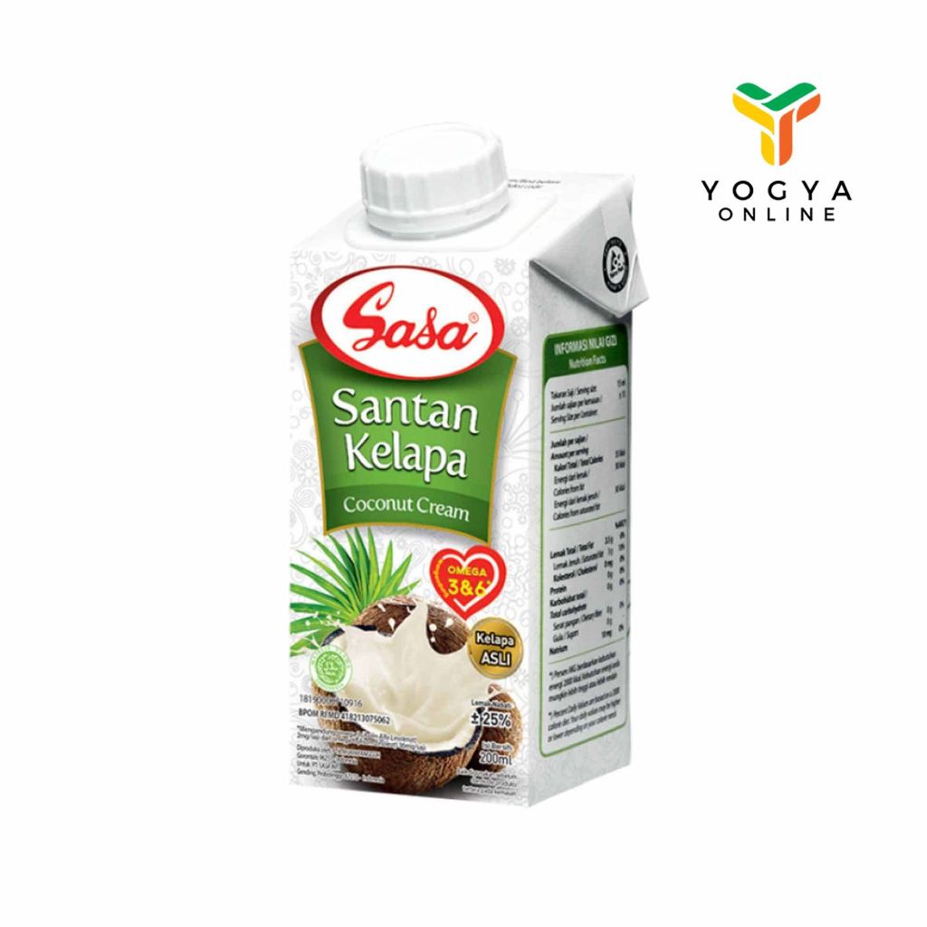 

Sasa Santan Cair 200 Ml