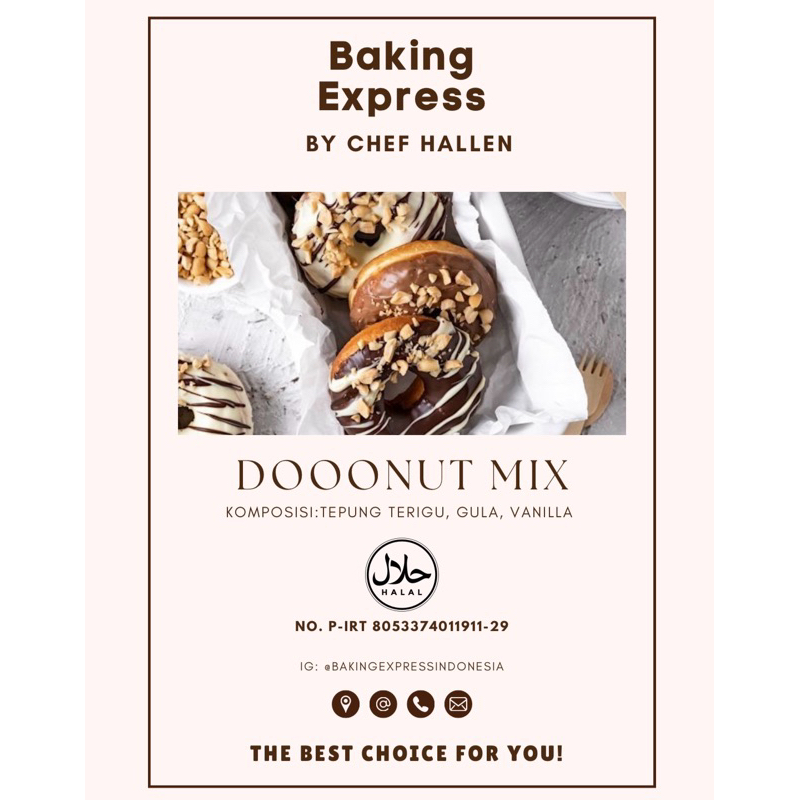 

TEPUNG MIX || DOONUT MIX