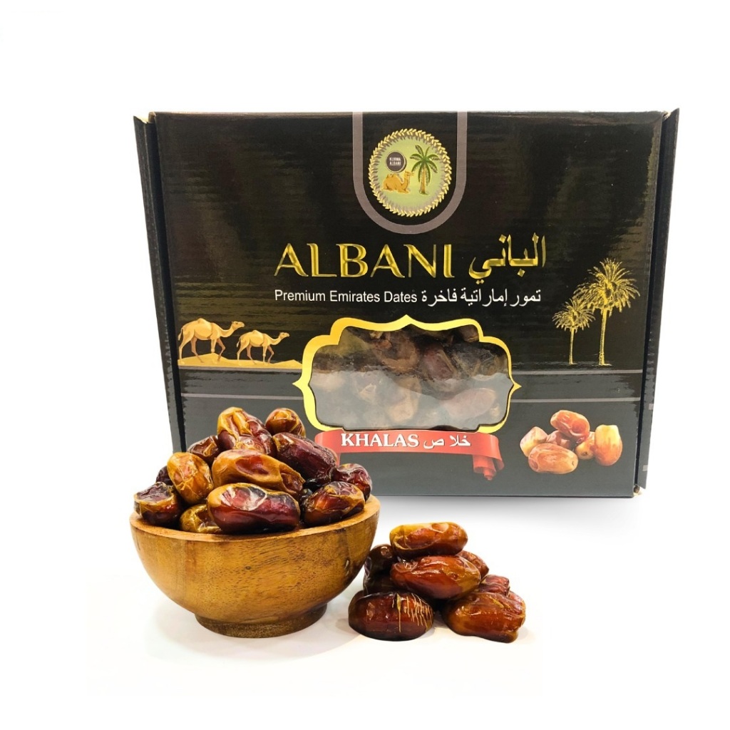 

Kurma 1kg Khalas Albani / Kurma Premium Khalas Madinah / Kurma Kholas Premium / Kurma Kering