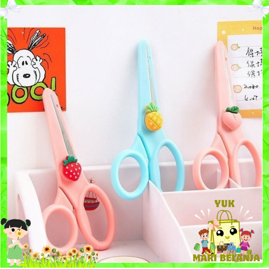 

YMB Gunting Lucu Alat Tulis Anak Sekolah Kartun Diy Kertas Buatan Tangan Kantor Kecantikan Portabel Portabel Portabel Scissors
