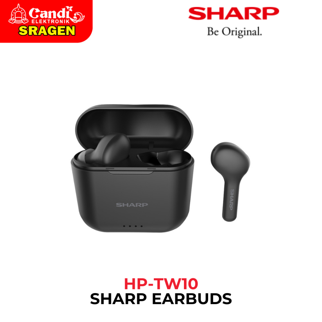 SHARP TWS Wireless Earbuds Bluetooth - HP-TW10