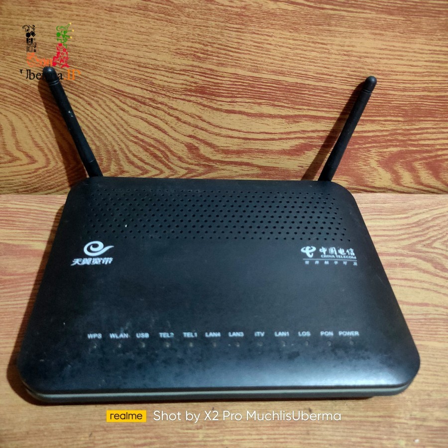 EPON ONU + WIFI MERK HUAWEI TYPE HG8245