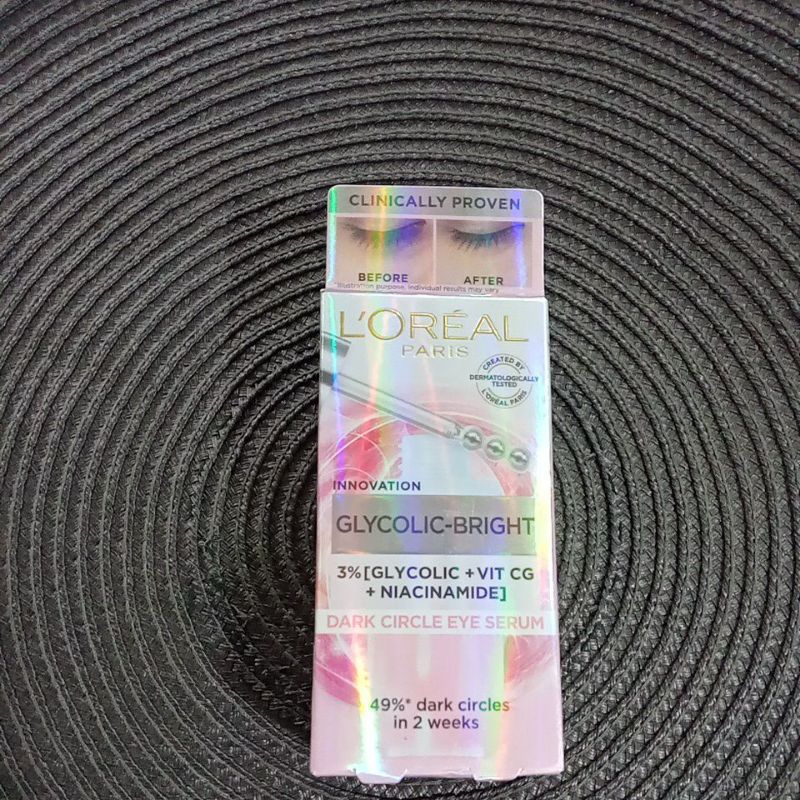 Loreal Glycolic-Bright Dark circle eye serum