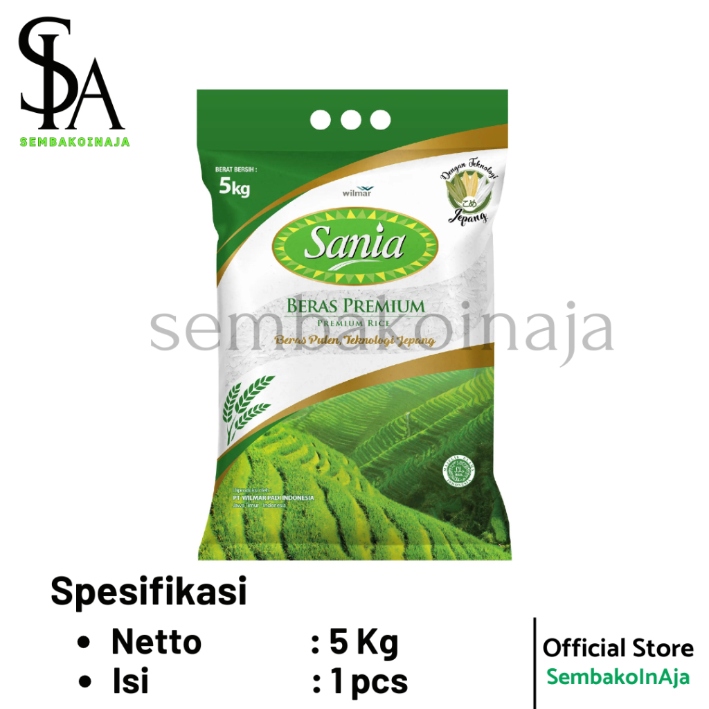 

[ SANIA ] Beras Premium 5Kg