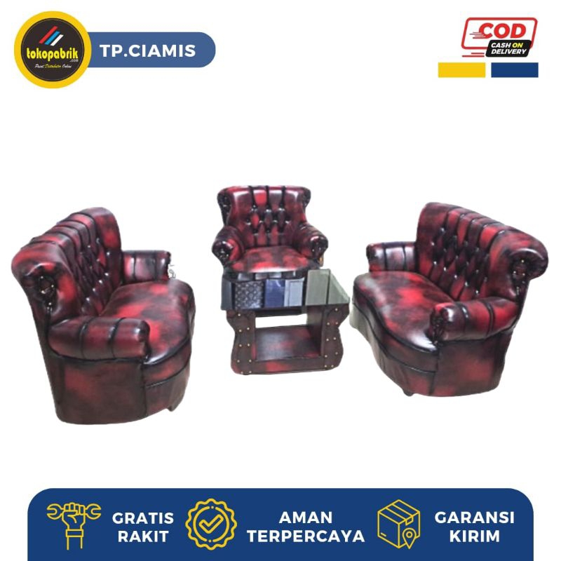 Sofa Jaguar 221 Minimalis / Sofa Jaguar Jumbo 321 / Kursi Tamu Sopa Termurah / Sofa Tamu Minimalis C