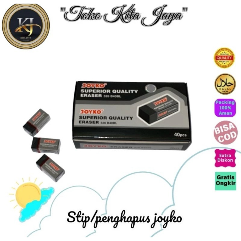 

Stip joyko kecil Putih dan Hitam