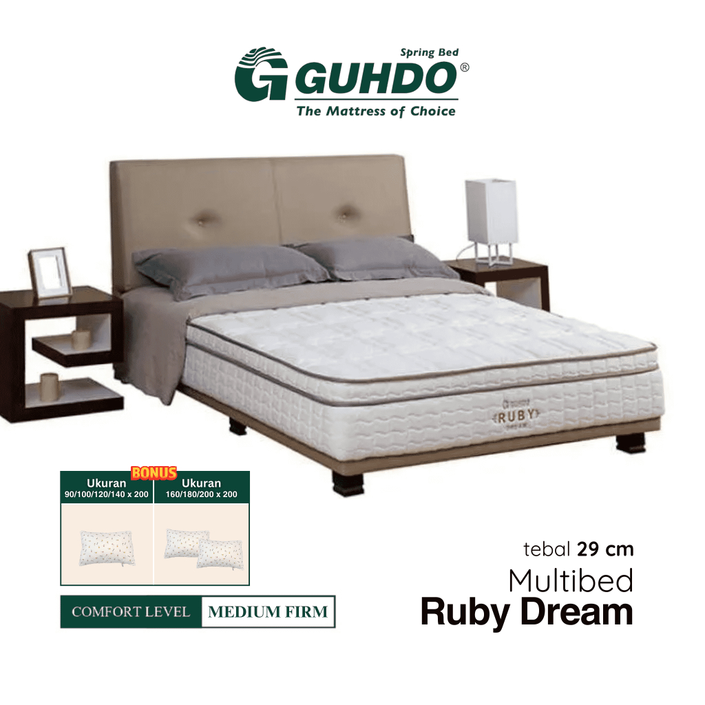 GUHDO Springbed Multibed Ruby Dream Latex