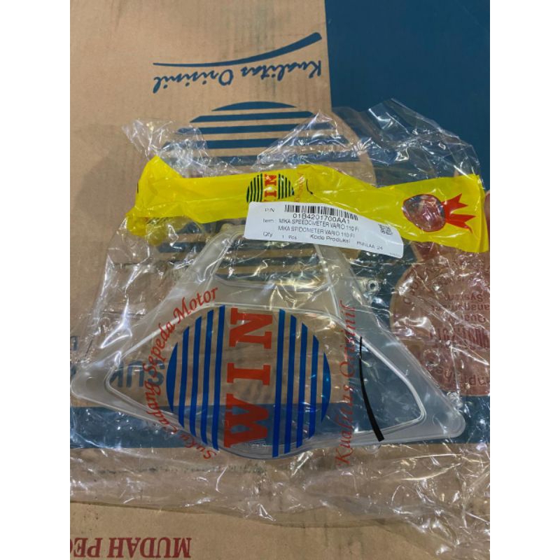 mika spedometer Vario 110 fi merk win kaca spedo Vario 110 injeksi f1