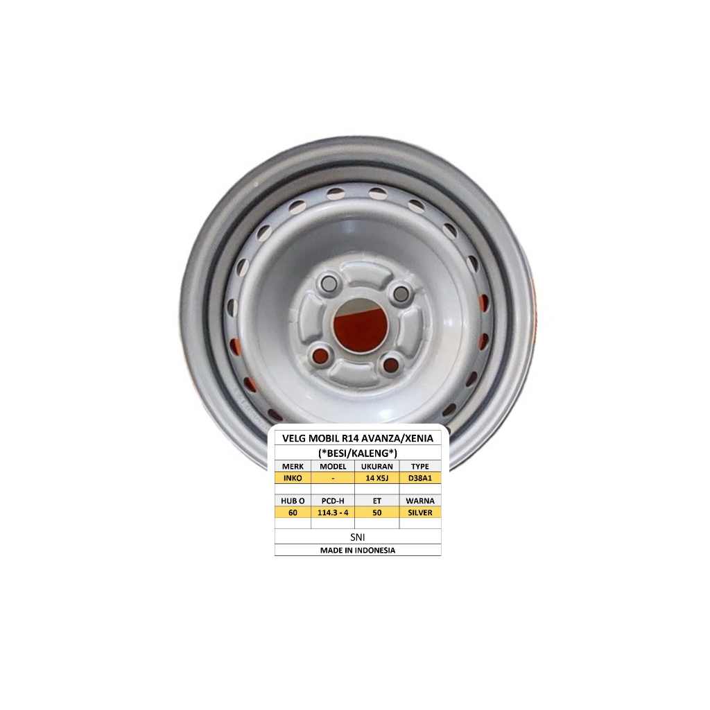 Velg Mobil , Velg Avanza , Velg Xenia / Avanza R14 , R14 , H4