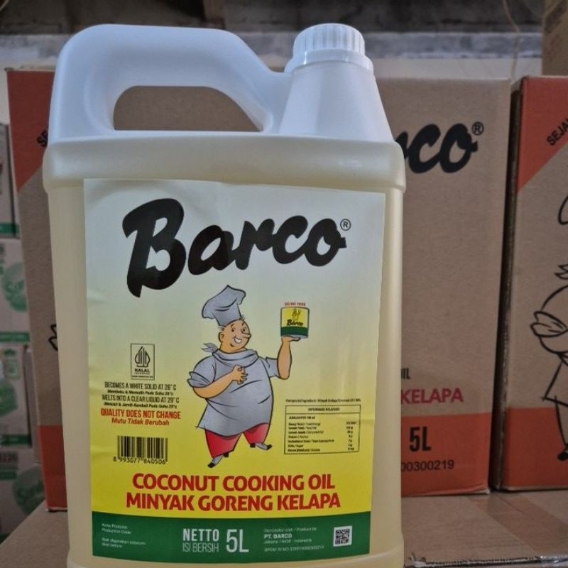 

Minyak Goreng Kelapa Barco 5 L