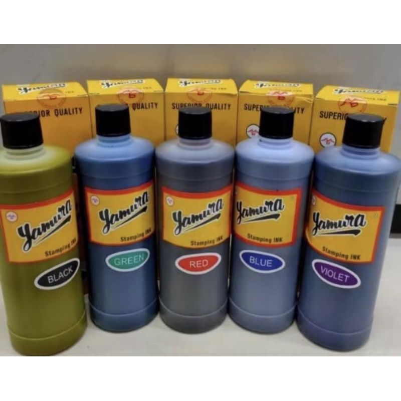 

TINTA STAMP PAD INK YAMURA/TINTA STAMPEL 500cc YAMURA