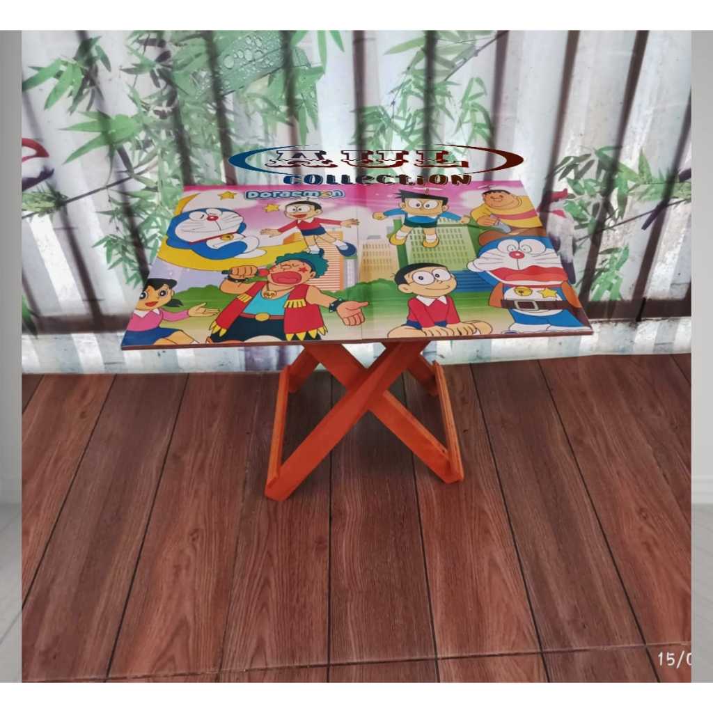 meja belajar anak karakter doraemon