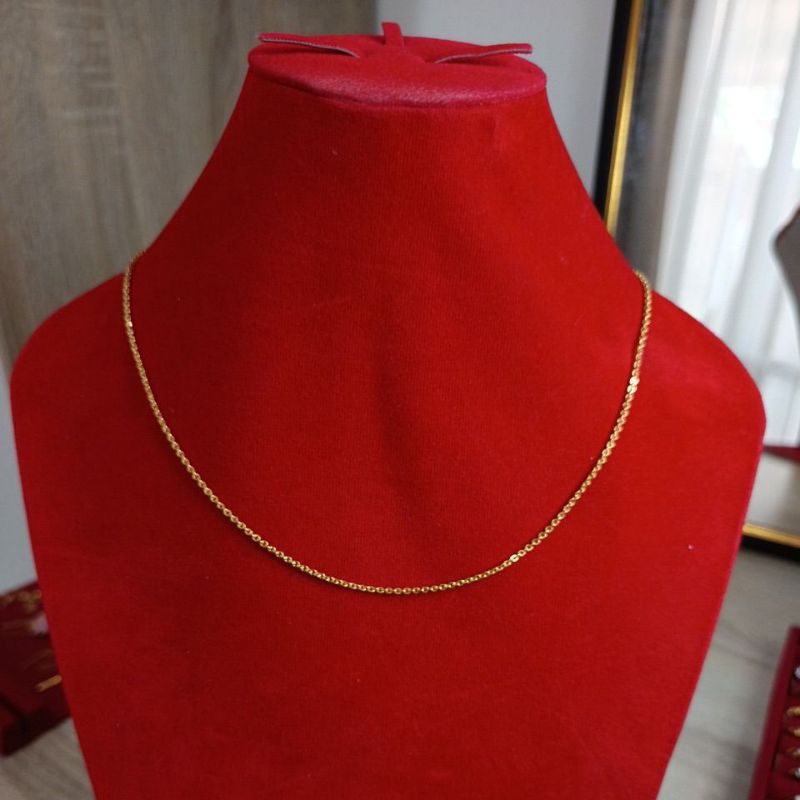 Kalung emas muda dewasa 3 gram panjang 42 cm