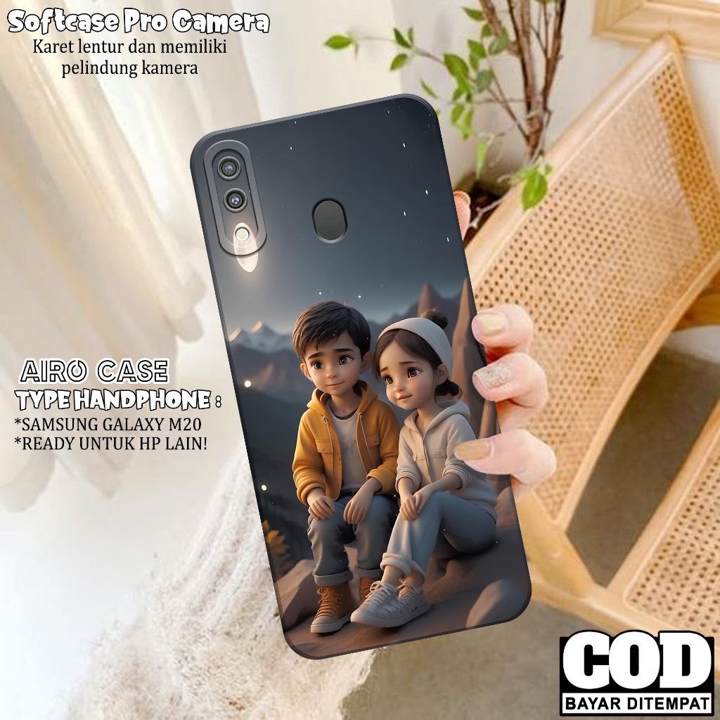 Softcase SAMSUNG GALAXY M20 - Case SAMSUNG GALAXY M20 - Casing SAMSUNG GALAXY M20 -  Kesing SAMSUNG 