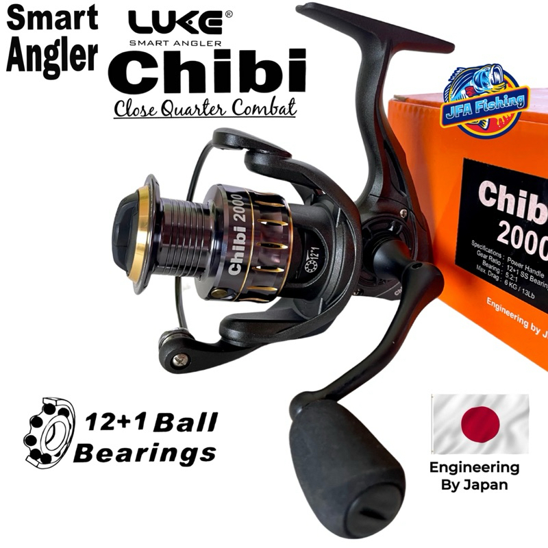Reel Spinning Luke CHIBI 2000/3000 12+1Bb PH