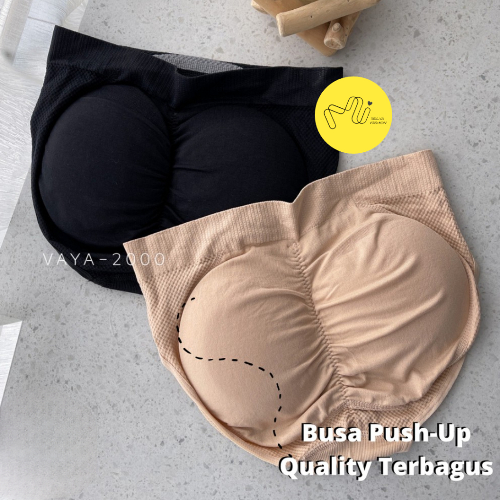VAYA Celana Dalam Busa Pembesar Bokong Art 2000/Celana Dalam Pengangkat Pantat Busa Bokong Palsu