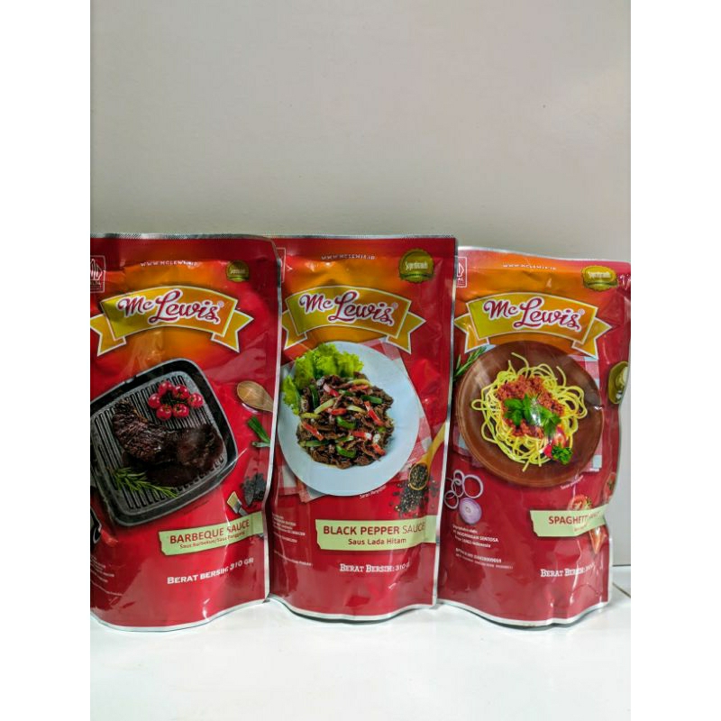 

saus mexluis BBQ/spageti/black peper