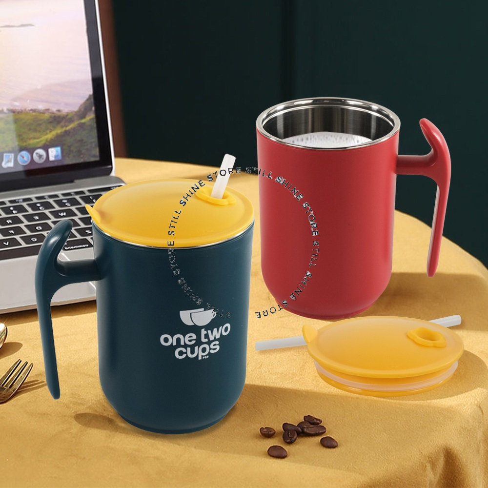 Gelas Cangkir Cups Temoat Wadah Minuman Kopi Susu Teh Panas Dingin High Quality