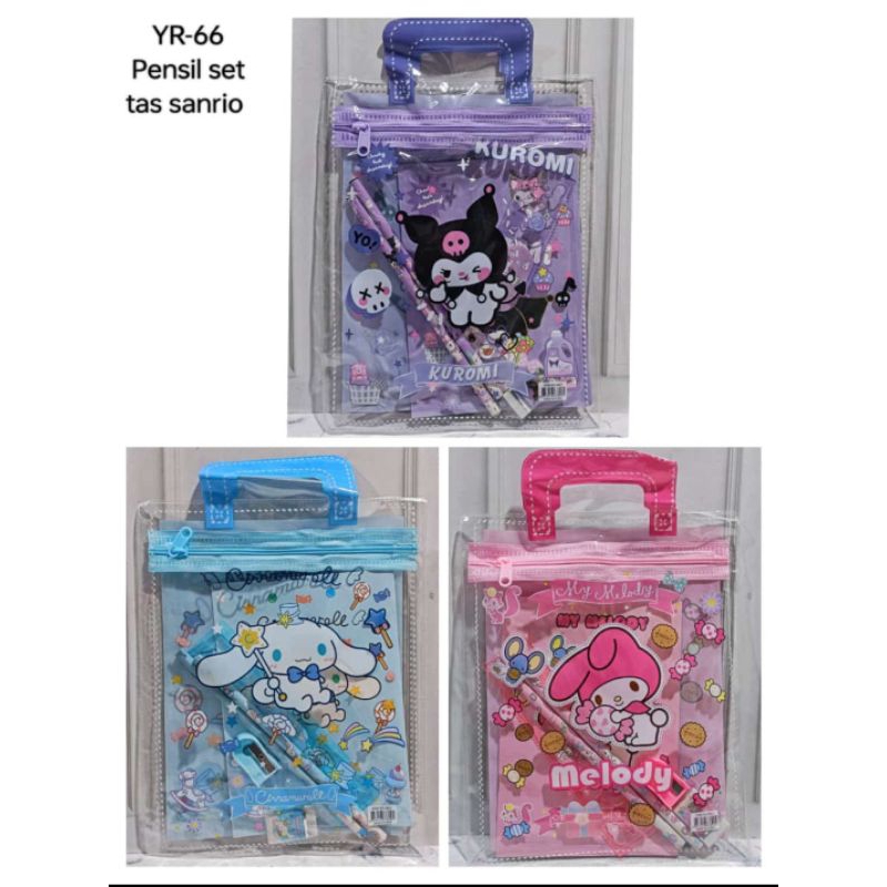 

set pensil tas buku yr66